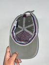 Ben Sherman Original Union Jack Embroidered Grey Cotton Cap (Adjustable)