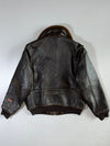 Avirex Ltd G-1 Flight Premium (Detechable Collar) Leather Jacket (2XL)