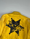 Jocker Vintage Yellow Leather Racing Jacket (S/M)