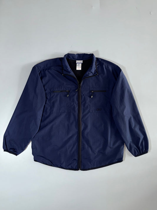 Reebok Navy Zip-Up Utility Jacket – Size (2XL)