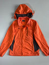 Fila Orange & Black Colorblock Windbreaker (XL)