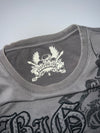 Big Train “Since 1989” Skull Graphic Long Sleeve T-Shirt Washed Charcoal Grey (L/XL)