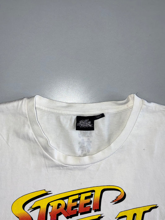 Capcom | Street Fighter II Character Graphic Tee | White (2XL)