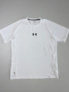 Under Armour HeatGear Threadborne Tee (White)(XL)