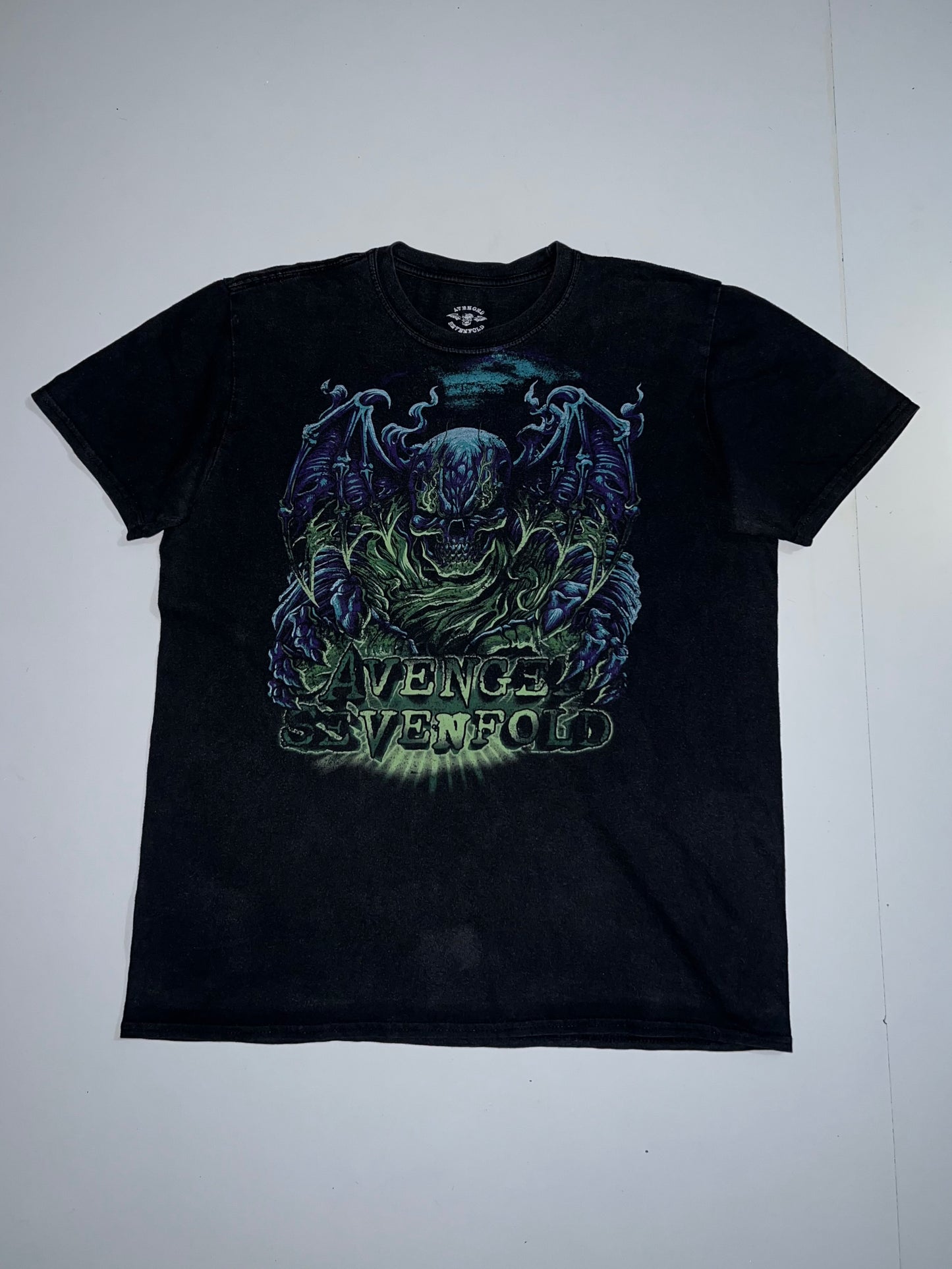 !                                     Vintage Avenged Sevenfold Skull Death Retro Rare Hype Size - (L)