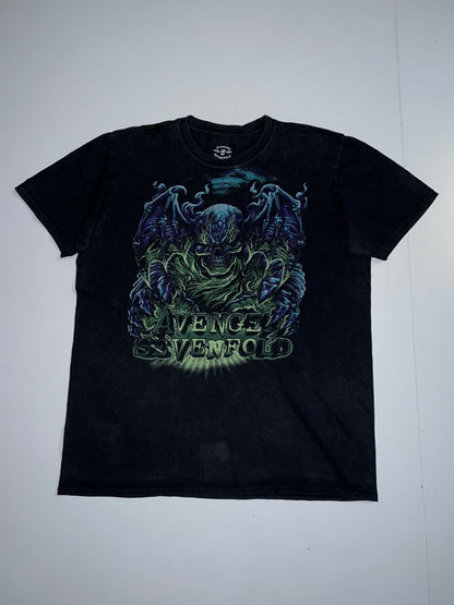 !                                     Vintage Avenged Sevenfold Skull Death Retro Rare Hype Size - (L)