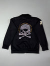 Toi Toi Toi Skull & Crossbones Black Track Jacket (S)