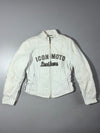 Icon Moto “Bomb Shell” White Leather Jacket (XS/S)