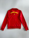 Puma x Scuderia Ferrari Campioni Prancing Horse Crest Italian Tricolor Tipped Red Full-Zip Track Jacket (S)
