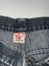Vintage True Religion Big Stitch Black Wash Jeans (W:36) (L:43)