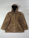 Brown Corduroy Hooded Jacket – (XL/2XL)