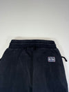 Adidas Originals Black Pintuck Fleece Joggers (W:28) (L:39)
