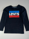 Levi's Sportswear Logo Long Sleeve Tee – Black (XXS)