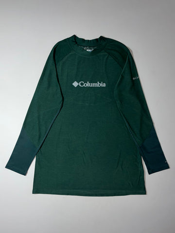 Columbia Long Sleeve Athletic Tech Tee – Forest Green (XL)