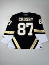 Pittsburgh Penguins NHL CCM #87 Sidney Crosby Hockey Jersey – Black & Gold (4XL/5XL)