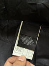 Vintage Dimitri Black Leather Cargo Bomber Jacket (XL)