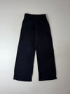Nike Black Wide-Leg Fleece Sweatpants (W:28) (L:39)