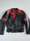 Echt Leder Red & Black Racer Jacket (M/L)