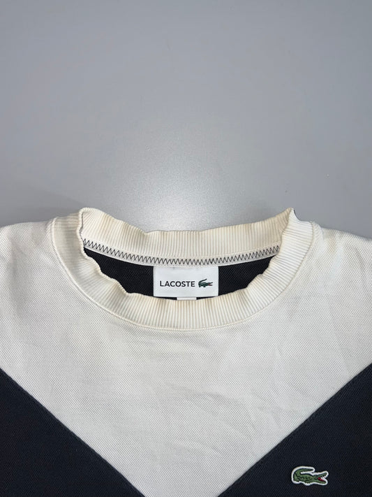 Vintage Lacoste Colourblock Crewneck Sweatshirt (M)
