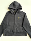 National Geographic Black Zip Hoodie – Raglan Sleeve | (S)