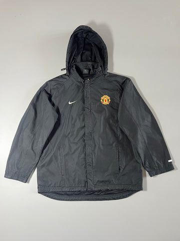 Nike Manchester United FC Hooded Rain Jacket — Black  (XL)