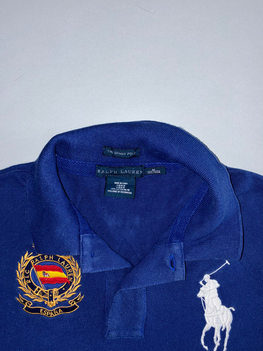 Ralph Lauren “The Skinny Polo” Madrid España City Collection Polo (XS)