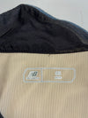 New Balance Black & White Half-Zip Pullover Windbreaker – Kangaroo Pocket (M)