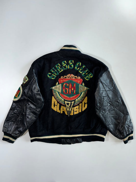 Guess Club Premium Original Sued Leather Jacket (M)