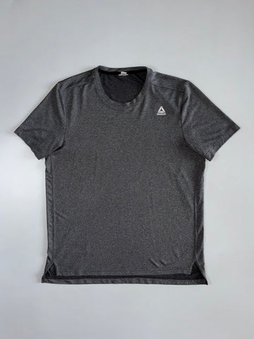 Reebok Textured Grey T-Shirt (XL)