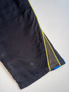 Kappa Black Track Pants – Neon Green Piping (W:38) (L:28)