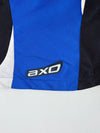 AXO Racing Dept. Blue Colour-Block Motorcycle Jacket Padded (S)