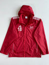 Adidas Red TuS Dabergotz 1929 Football Club Rain Jacket (Xl)