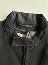 Vanucci Black Textile Motorcycle Riding Jacket – Quilted Liner (XL)