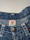 Vintage True Religion Women’s Big Stitch Bootcut Jeans (W:26) (L:41)