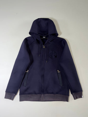 The Master Limited Twin Edition Embroidered Full-Zip Hoodie – Navy (L)