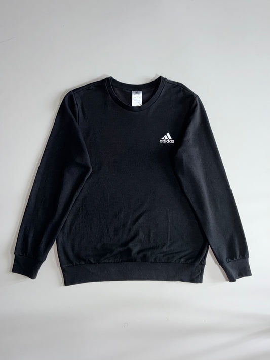 Adidas Small Logo Crewneck Sweatshirt – Black (XL)