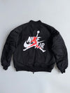 Jordan Nike Air Bomber Jacket | Black (M)