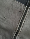 Nike Sportswear Black & Charcoal Colorblock Full-Zip Track Jacket (S)