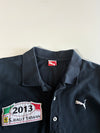 Puma Ferrari 2013 Rally Taiwan Patch Polo T-Shirt – Navy – (S)