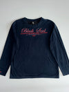 Oniarai “Black Soul” Japanese Graphic Long Sleeve T-Shirt – Navy (XL)