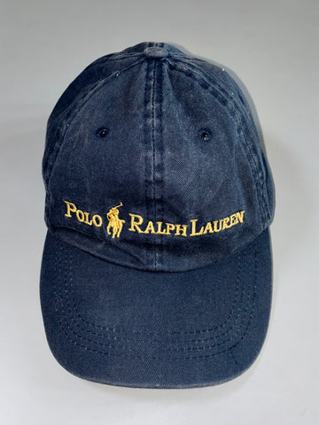 Polo Ralph Lauren Navy Strapback Cap (Adjustable)