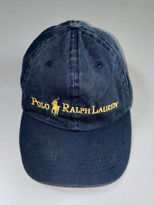 Polo Ralph Lauren Navy Strapback Cap (Adjustable)