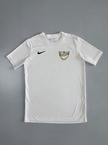 Nike Dri-Fit White Football Tee | Polish Club Crest (S)