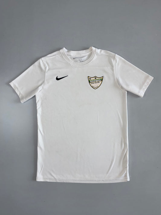 Nike Dri-Fit White Football Tee | Polish Club Crest (S)