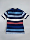 Polo Ralph Lauren Vintage Multi-Stripe Cotton Polo T-Shirt (S)