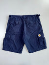 Carhartt WIP Navy Aviation Cargo Shorts (W:34 |L:20)