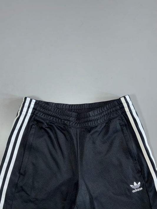Adidas Black 3-Stripe Track Shorts Elastic (W:30|L:20)