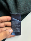 Tommy Hilfiger Lambswool V-Neck Sweater – Forest Green (XL)