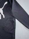 Puma | Oversized Logo Crewneck Sweatshirt | Black (L)