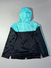 Adidas Fleece-Lined Hooded Windbreaker (S)